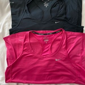 Nike Dri-Fit Racerback Tank- 2 pack
